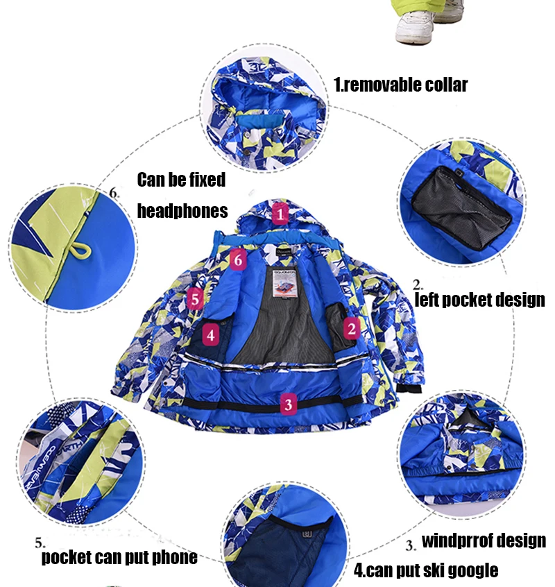 Зимний костюм мужские брюки и куртка newestwarm лыжи сноуборд уличная