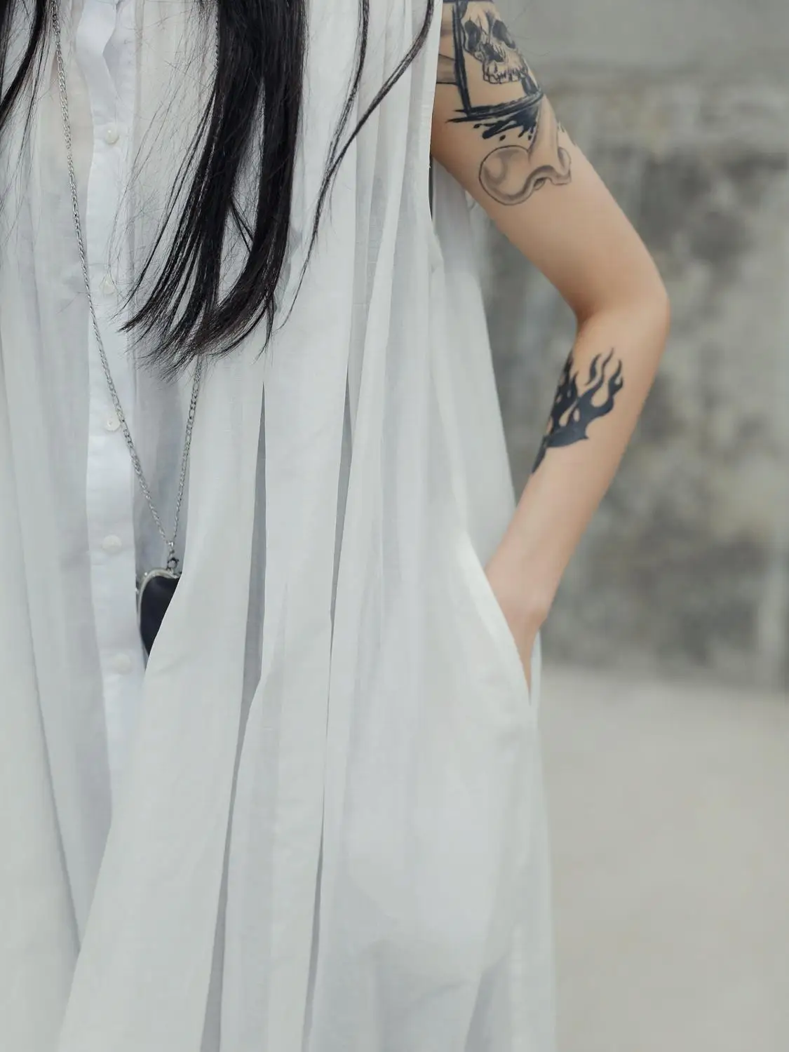 Новинка 2019 тонкое летнее полупрозрачное длинное платье-рубашка Cakucool в Корейском