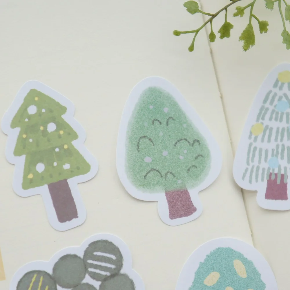 30 шт. DIY милый лес история тема дерево дизайн бумага как креативное ремесло фон