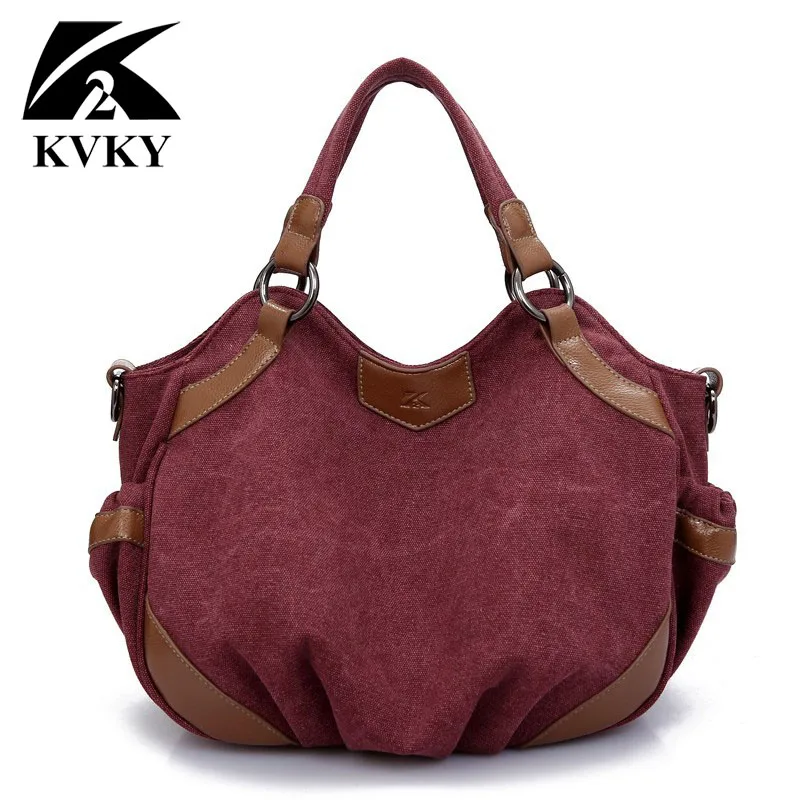KVKY New Small Hot sale high qualtiy canvas women bags shoulder handbags ladies small messenger bag casual crossbody | Багаж и сумки