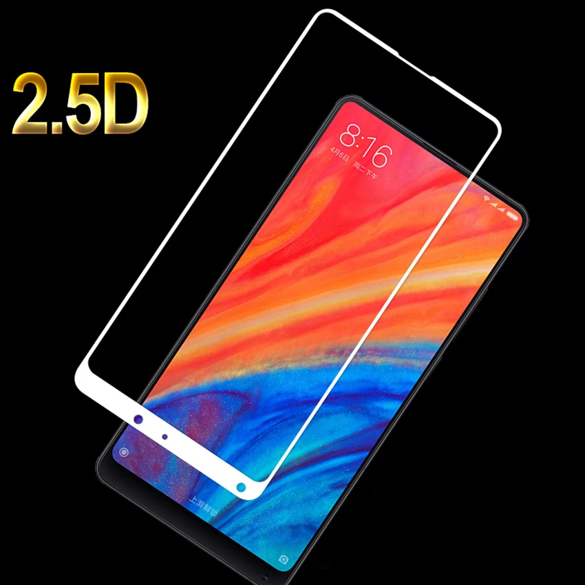 Для Xiaomi Mi Mix 2 закаленное стекло для полное покрытие Защита экрана / 2S|Защитные
