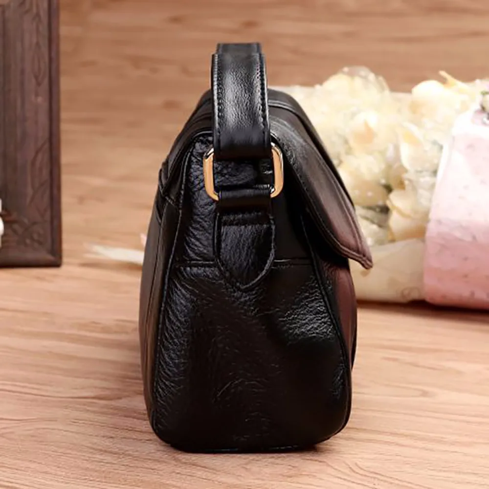 Женская сумка мессенджер из натуральной кожи на одно плечо|bag high quality|bag ladiesbrand