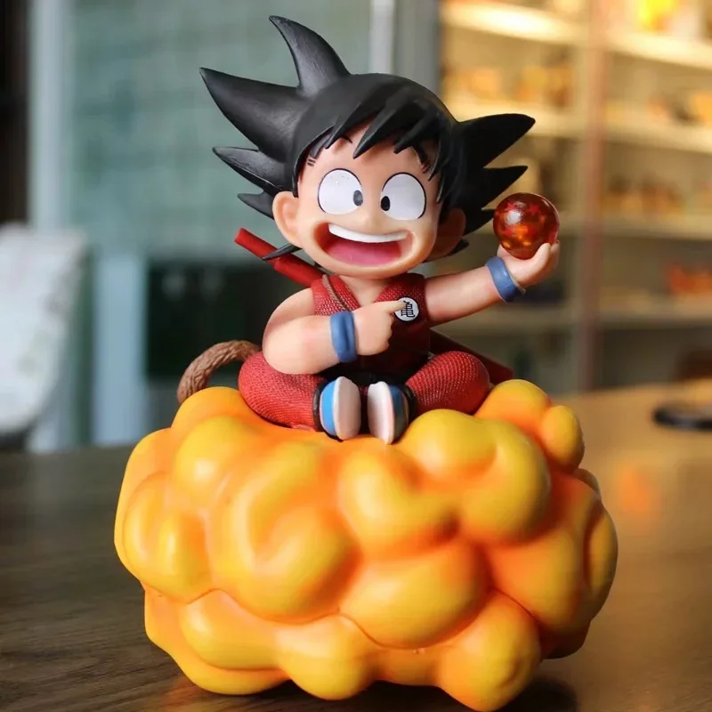 Аниме 18 см Жемчуг дракона яйцо Супер Saiyan Открытый круг детство Гоку ГК смола