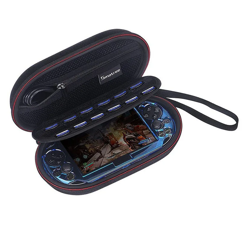 Smatree Чехол Жесткий сумка для sony Playstation PS Vita 1000, оборудование для psv 2000 с крышкой для подарки ЕВА Водонепроницаемый анти-шок