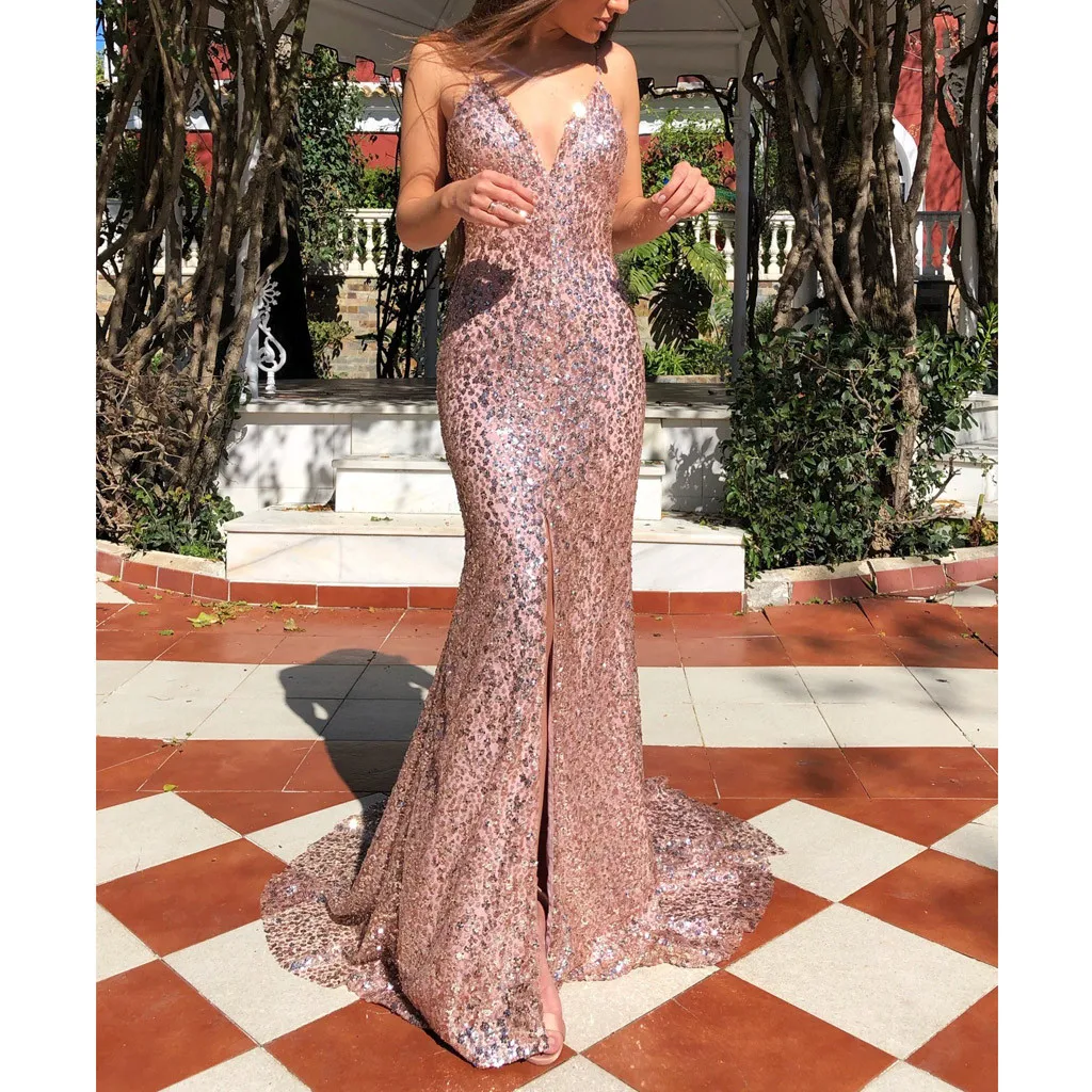 Женские платья Vestidos сексуальное женское платье с глубоким v-образным вырезом без