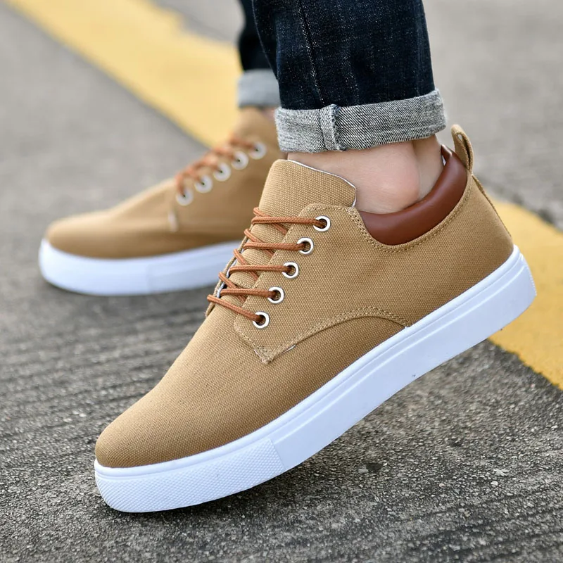REETENE Autumn Casual Shoes Men Fashion Canvas 2020 Comfotable Men'S Zapatos De Invierno | Обувь