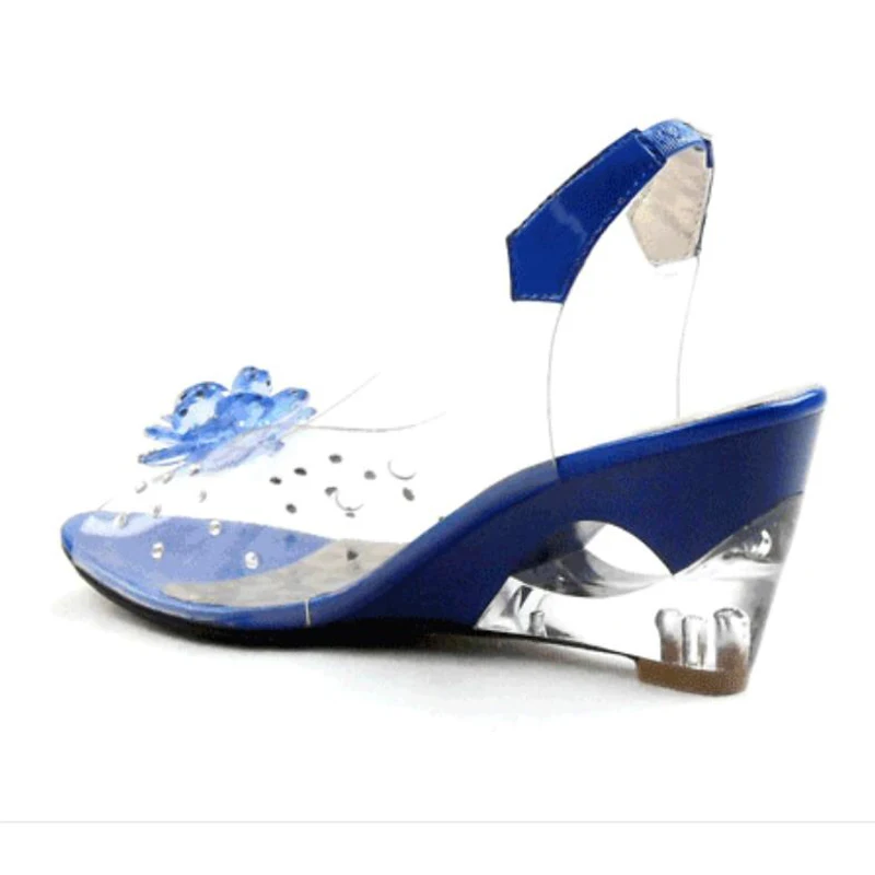 TAOFFEN/женские босоножки на танкетке Заводская цена Стильные высококачественные