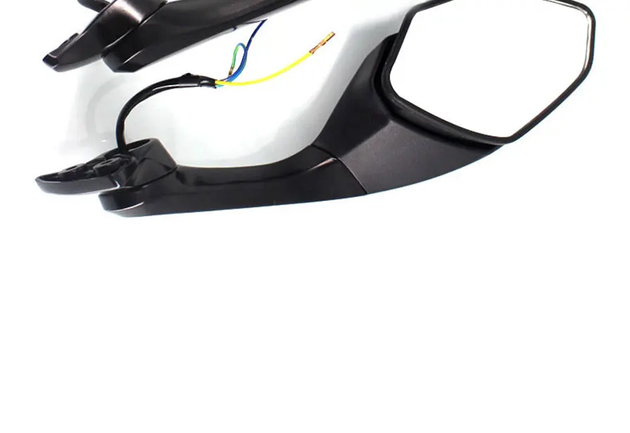 Для Yamaha YZF R1 боковые зеркала с указатели поворота оригинальные аксессуары из АБС-пластика Пластик нейлон Мотоцикл мотоциклетное зеркало