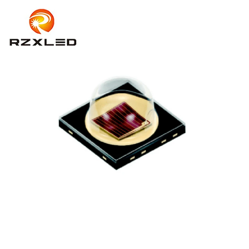 100 шт./лот OSLON светодиодная Янтарная SMD эпоксидная упаковка с силиконовыми линзами LYH9GP желтая для кластерной кнопки подсветки