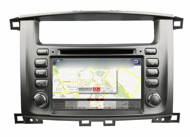 7 дюймовый автомобильный DVD плеер с GPS (опционально) аудио радио стерео USB/SD AUX BT/TV