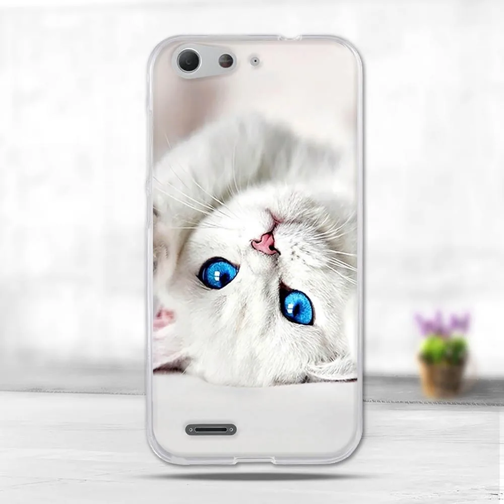 3D милые животные оболочка для ZTE Blade V6 D6 X7 Fundas Сумки на заднюю панель с