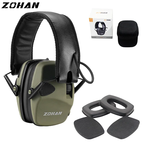 

Тактические электронные наушники ZOHAN EM-026+ear