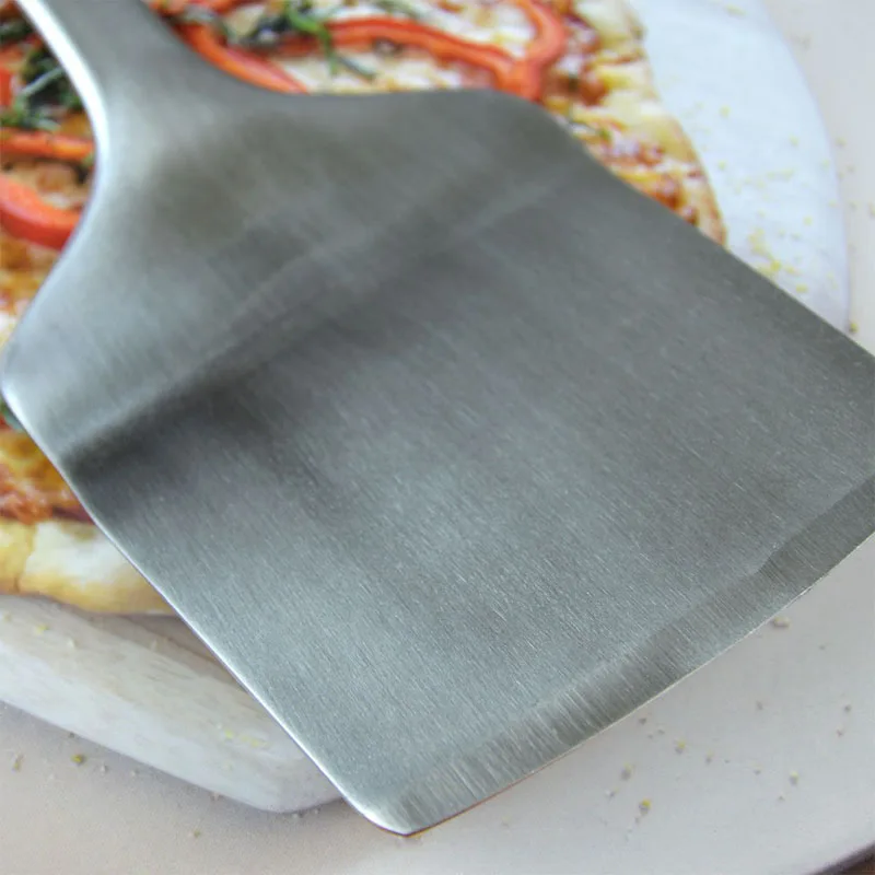 Кованая лопатка Avant 19 дюймов из нержавеющей стали для барбекю с ручкой древесины