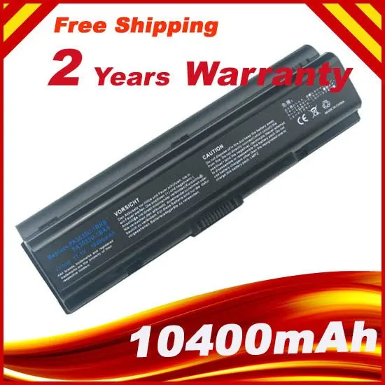 

12 CELL Battery PA3534U-1BAS For Toshiba Satellite Pro L550 L450 L300 A300 A200 A210 A350 A500 L500 L550 PA3534U-1BAS PA3534U