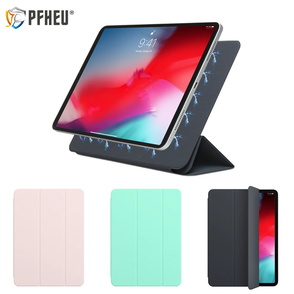 PFHEU Магнитная Smart Folio для 11 дюймов iPad Pro, Trifold стенд магнит чехол для iPad Pro11 принципиально Поддержка прикрепить зарядки