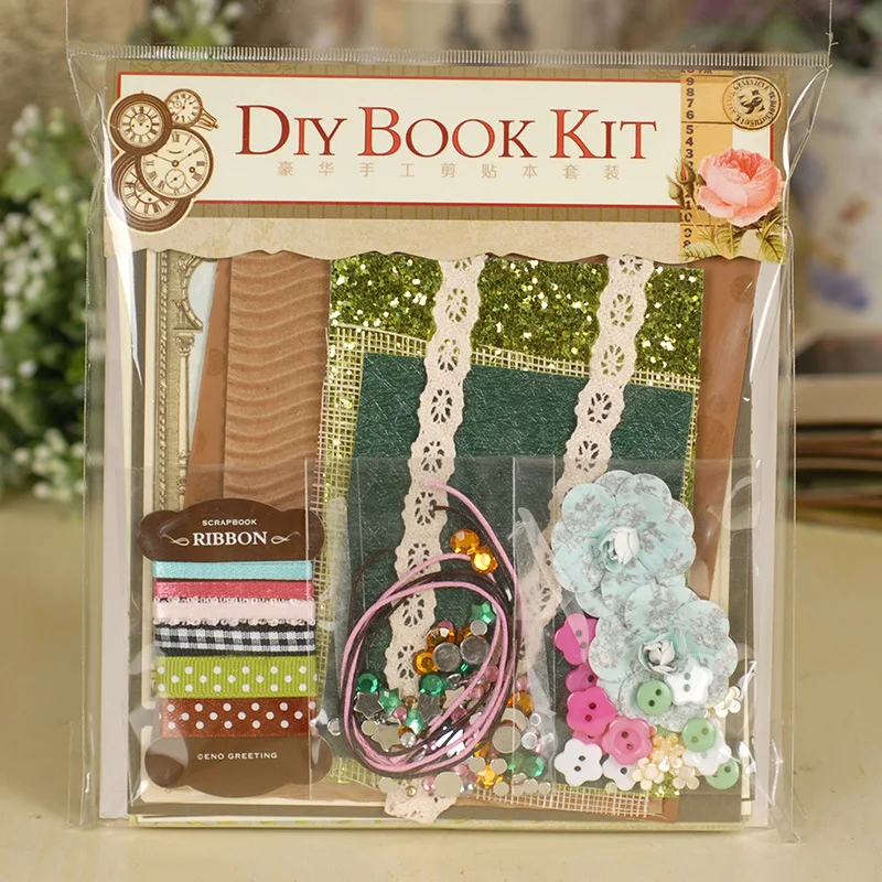 Винтажный набор для фотоальбома ручной работы аксессуары скрапбукинга