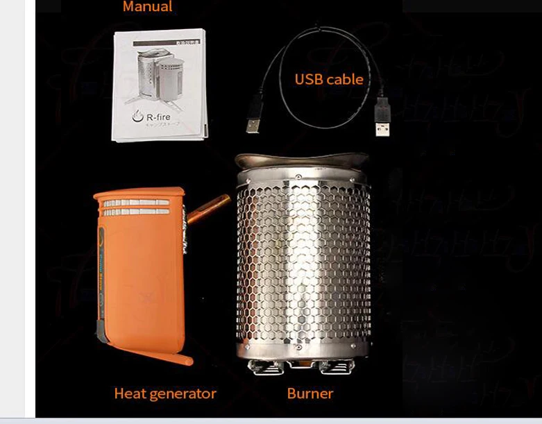 Нержавеющая сталь CampStove устройство для дровяной печи Открытый походный рюкзак для пикника Кухня барбекю 1 шт
