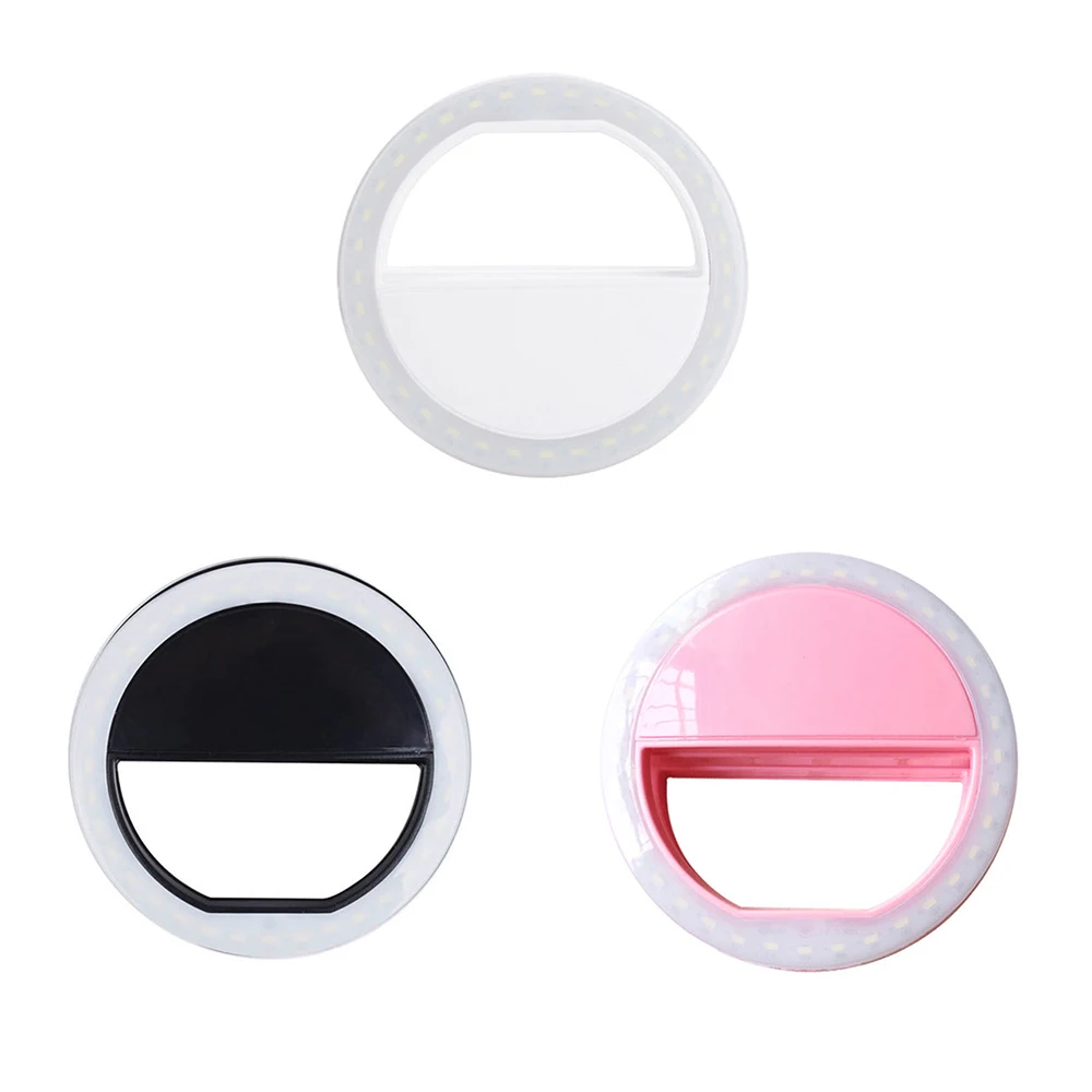 Селфи свет смартфон LED кольцо селфи ночного темноте повышения фотографии для Iphone
