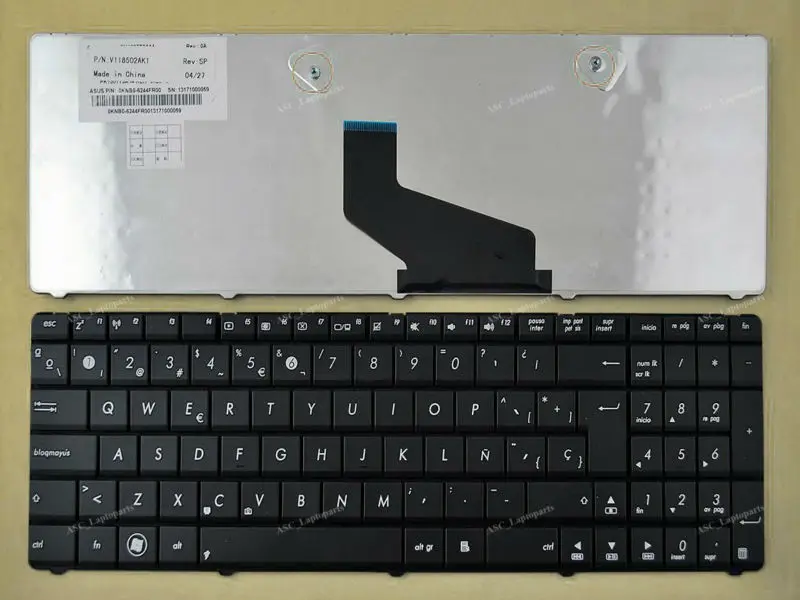 Оптовая продажа новая SP SpanishTeclado клавиатура для ASUS K53BE K53BR K53BY K53TA K53TK K53U K53Z | Клавиатуры для замены -32639029615