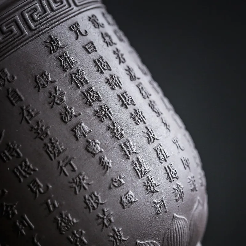 Винтажная чашка Sutra в форме сердца чашки ручной работы из натуральной фиолетовой