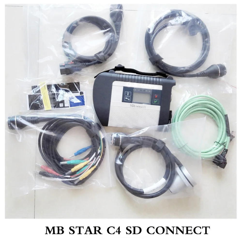 Полный чип MB star C4 диагностический сканер для автомобиля грузовика новейшее