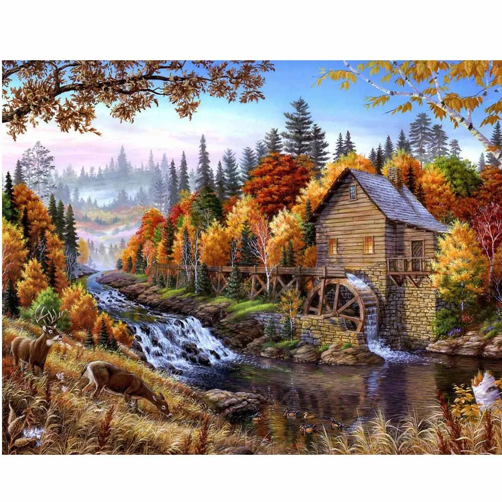 Распродажа алмазная вышивка Лас-Вегас ночного вида 5d живопись сделай сам