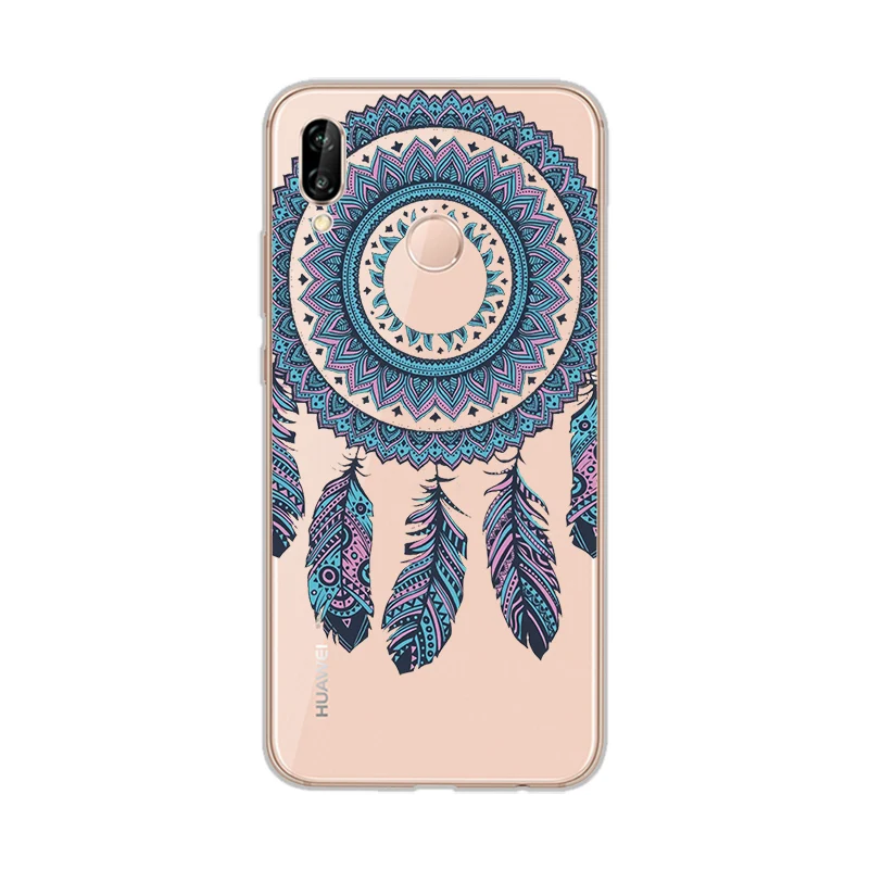 ciciber Phone Cases for Huawei P20 P8 P9 P10 Mate 20 10 9 Lite 2017 X Pro Soft Back Cover P Smart 2019 Dreamcatcher |