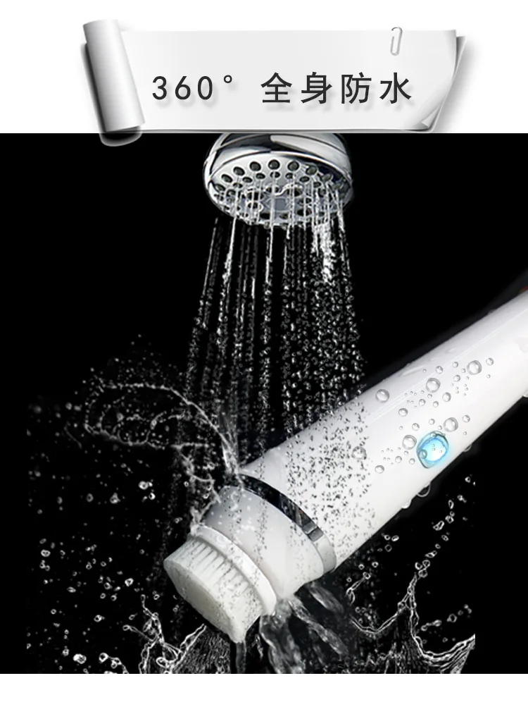 Electric Facial Cleansing Brush3 in 1 Facial Spin Brush Tiktok Portable Luna Mini Massage Waterproof Tightening Deep CleanTool