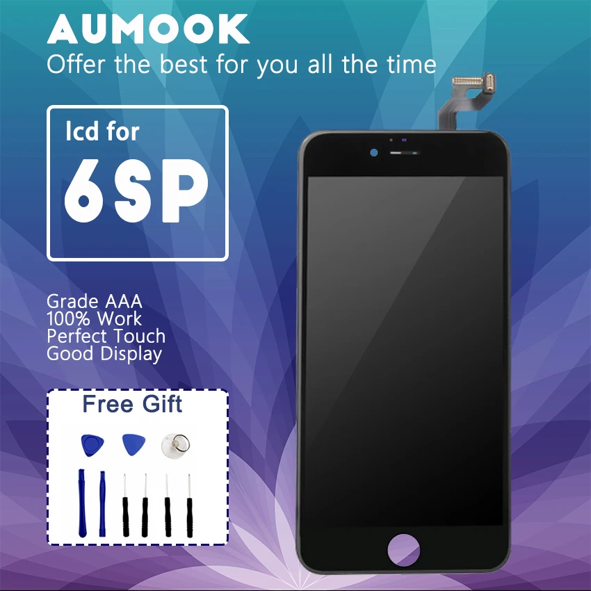 10 шт. AAA качество для iPhone 6SP 6S плюс ЖК-экран дисплей и дигитайзер Замена сенсорного