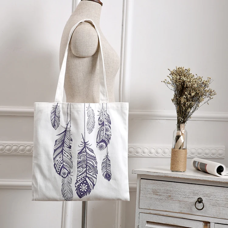 

Custom Branding Cotton Tote Bags with Screen printing Logo