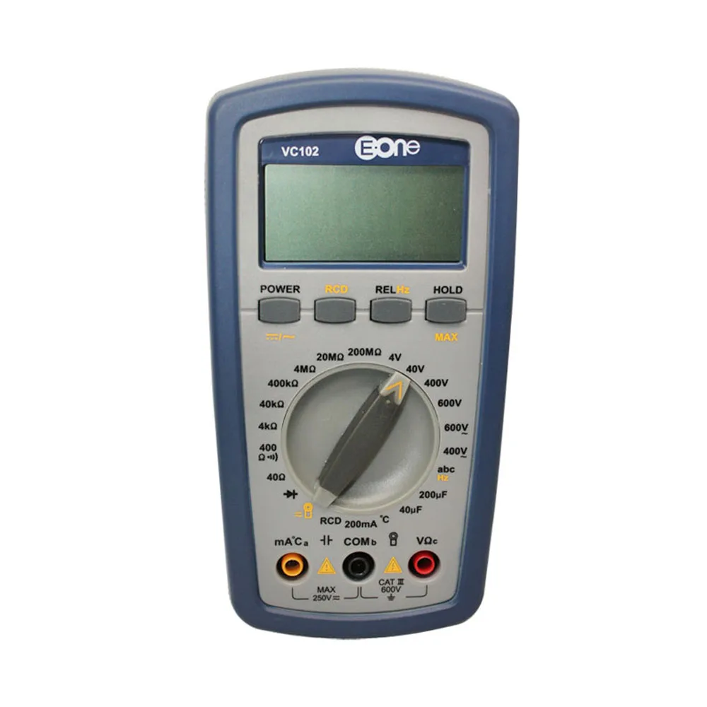 Eone VC102 All Ranges Protection Self-Restoring Digital Multimeter RCD check Waterproof Dustproof | Инструменты