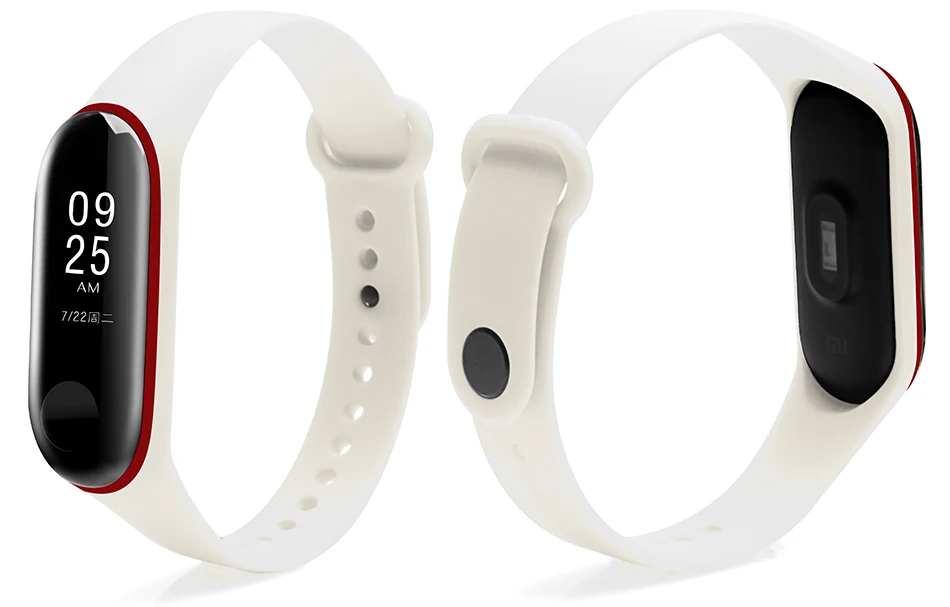 Новое поступление BOORUI, цветной ремешок для mi band 3, аксессуары для mi 3, сменный ремешок для xiaomi mi 3, умные браслеты