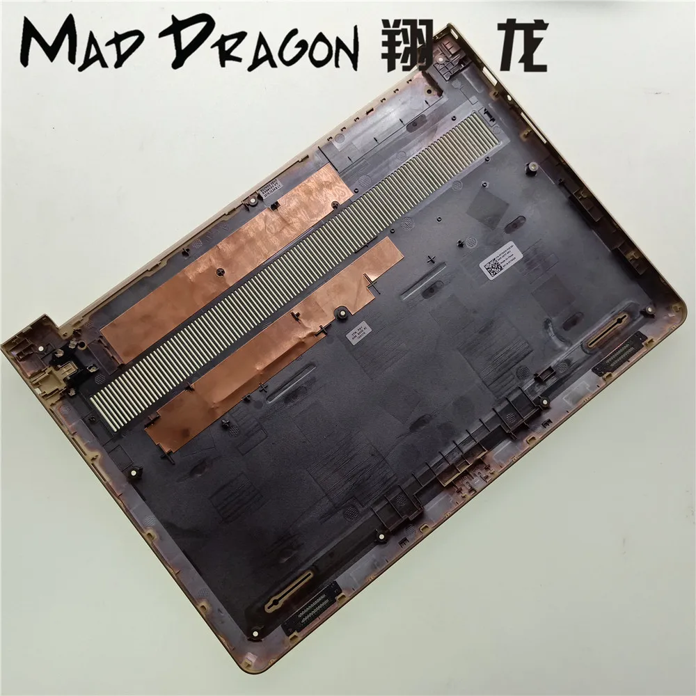 Чехол для ноутбука MAD DRAGON нижняя крышка в сборе Dell VOSTRO 14 5459 V5459 золотистое