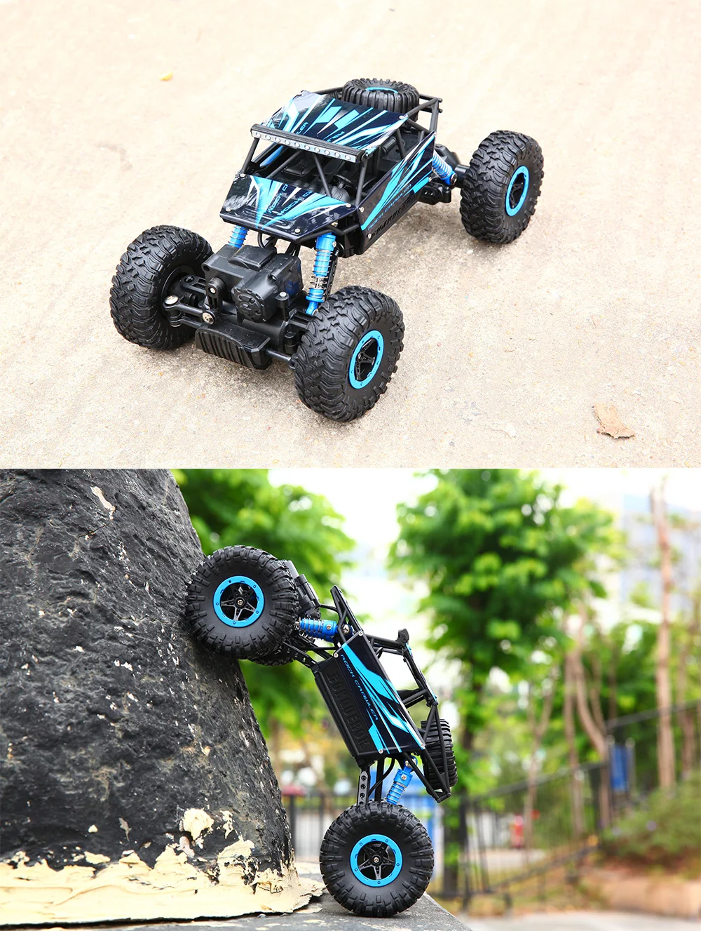 Lynrc RC автомобиль 4WD 2,4 ГГц альпинистский автомобиль 4x4 двойные двигатели Bigfoot автомобиль пульт дистанционного управления модель внедорожный автомобиль игрушка