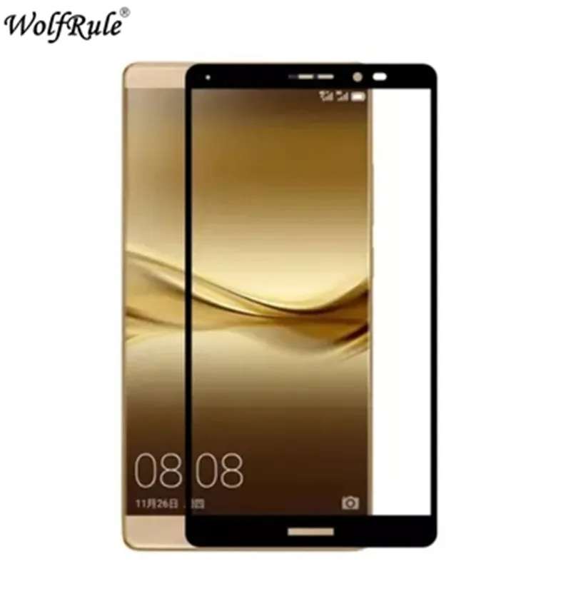 Защитное стекло для экрана huawei mate 8 2 шт. 2.5D взрывозащищенное Закаленное