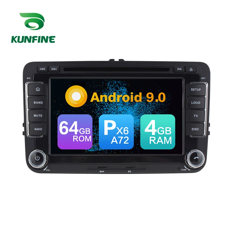 

Android 9.0 Core PX6 A72 Ram 4G Rom 64G Car DVD GPS Multimedia Player Car Stereo For VW Jetta 1999-20050 Radio Headunit