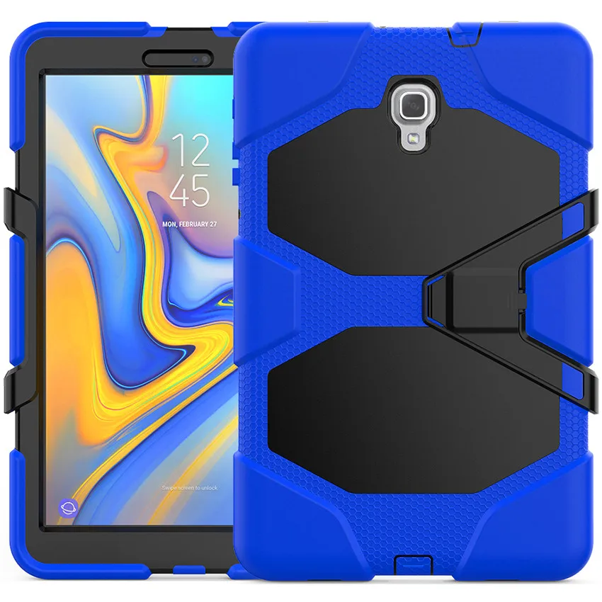 Для samsung Galaxy Tab A A2 10," SM-T590 T595 T597 планшет для детей Защитный защитный чехол-подставка в Военном Стиле - Цвет: Deep Blue