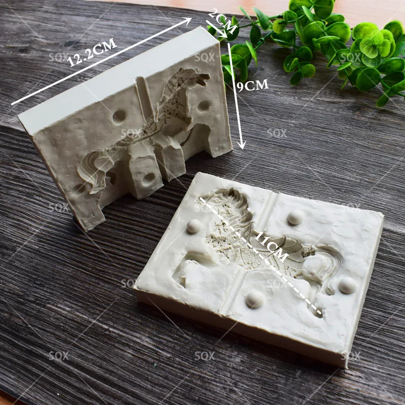 3D стереоскопические формы для выпечки Мой маленький пони помадка инструменты