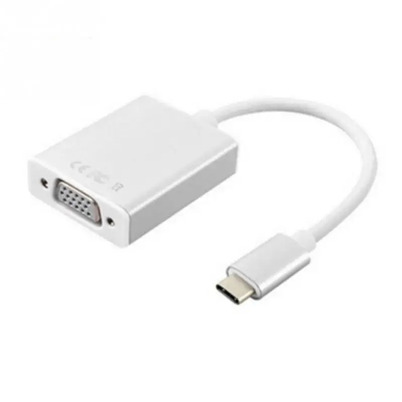 2018 Новый горячий salse Тип-C VGA кабель USB3.1 к HD Дисплей Порты и разъёмы Кабель