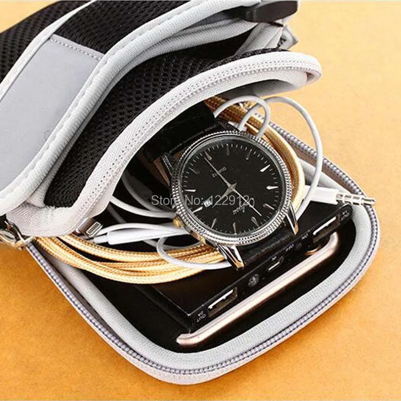 Universal Sport Running Riding Case For Cell Phone Holder Zipper Bag 8cm-15cm case | Мобильные телефоны и аксессуары