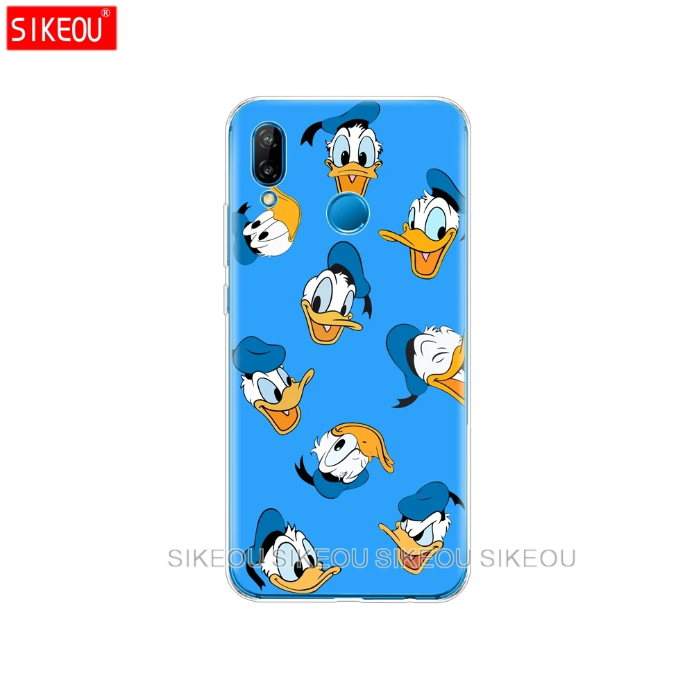 silicone case for huawei Nova 3 soft tpu phone 3i back cover 360 full protective printing clear coque |