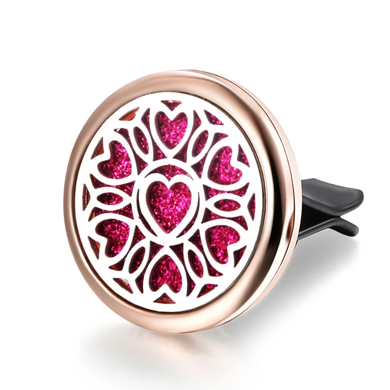 Розовое золото любовь автомобильный клип воздушный парфюм диффузор из