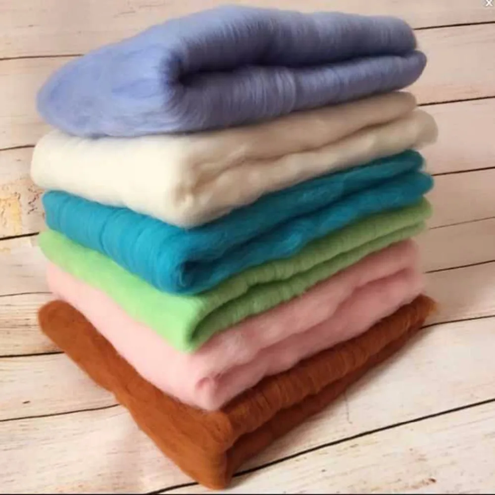 60*90 см Пушистый шерстяной войлок флис настоящая чистая шерсть наполнитель для