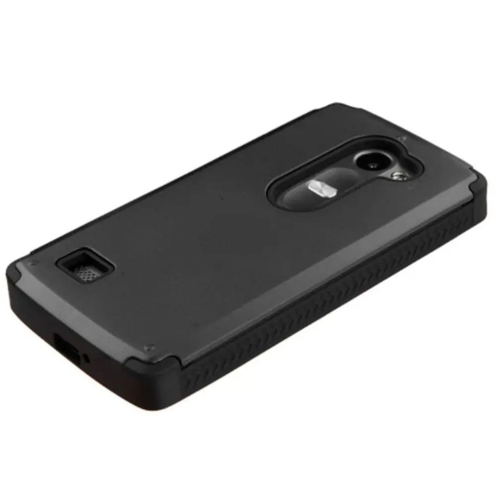 Для LG Леон LTE C40 H320 гибридный жесткий чехол Слот для карты Стенд Бумажник откидная