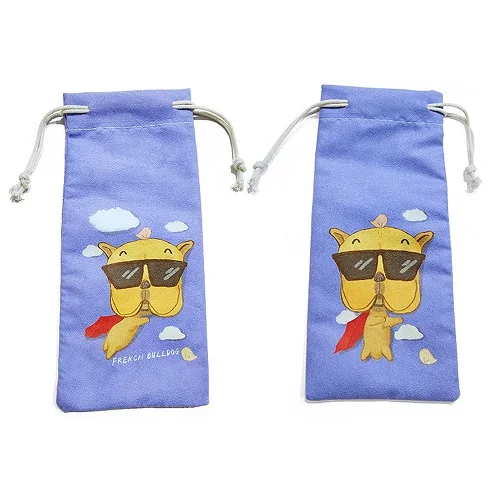 1 Sunglasses Bag 22 см* 9,5 см Модный корейский стиль Солнцезащитные очки сумка протектор мультфильм животное печатных очки аксессуары портативный царапин пылезащитный - Цвет: 1 Sunglasses Bag