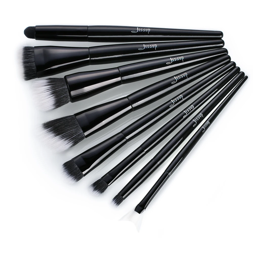

Jessup brushes 8pcs Makeup Brushes brush Set Kabuki Foundation Eyeshadow Beauty Duo Professional Make up Tools Kit Cosmetics