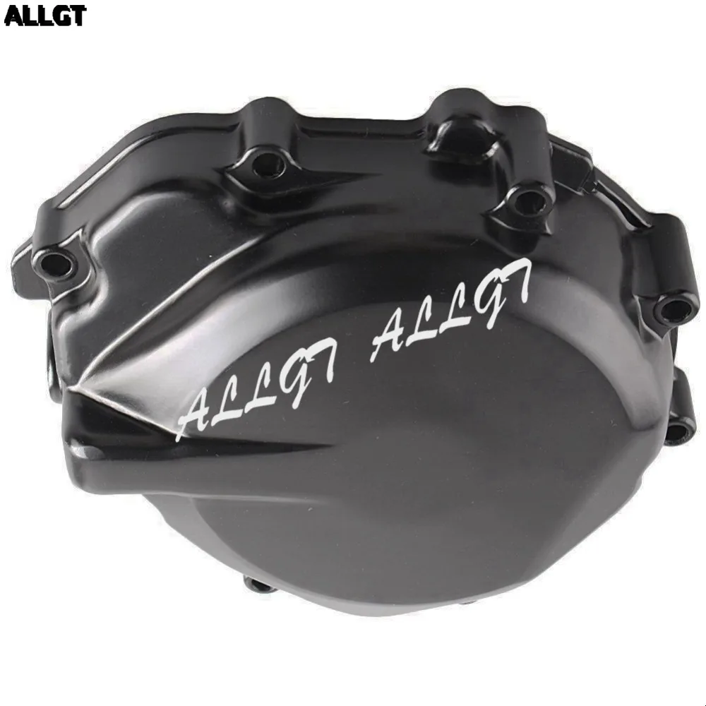 Черный левый Картер статора двигателя подходит для Suzuki GSXR 1000 2007 2008|crankcase|crankcase cover |