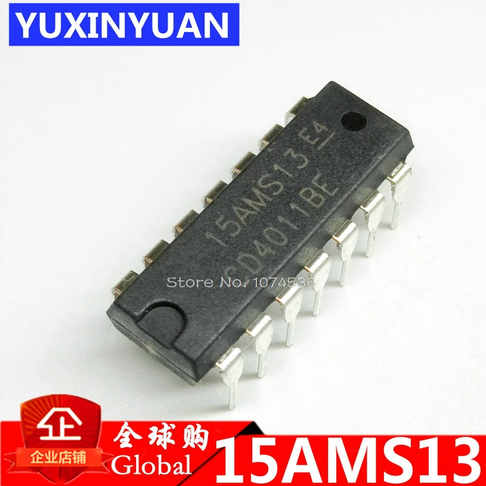 CD4011BE CD4011 DIP 14 4011 QUAD 2 вход NAND GATE IC 10 шт./лот|Интегральные схемы| |