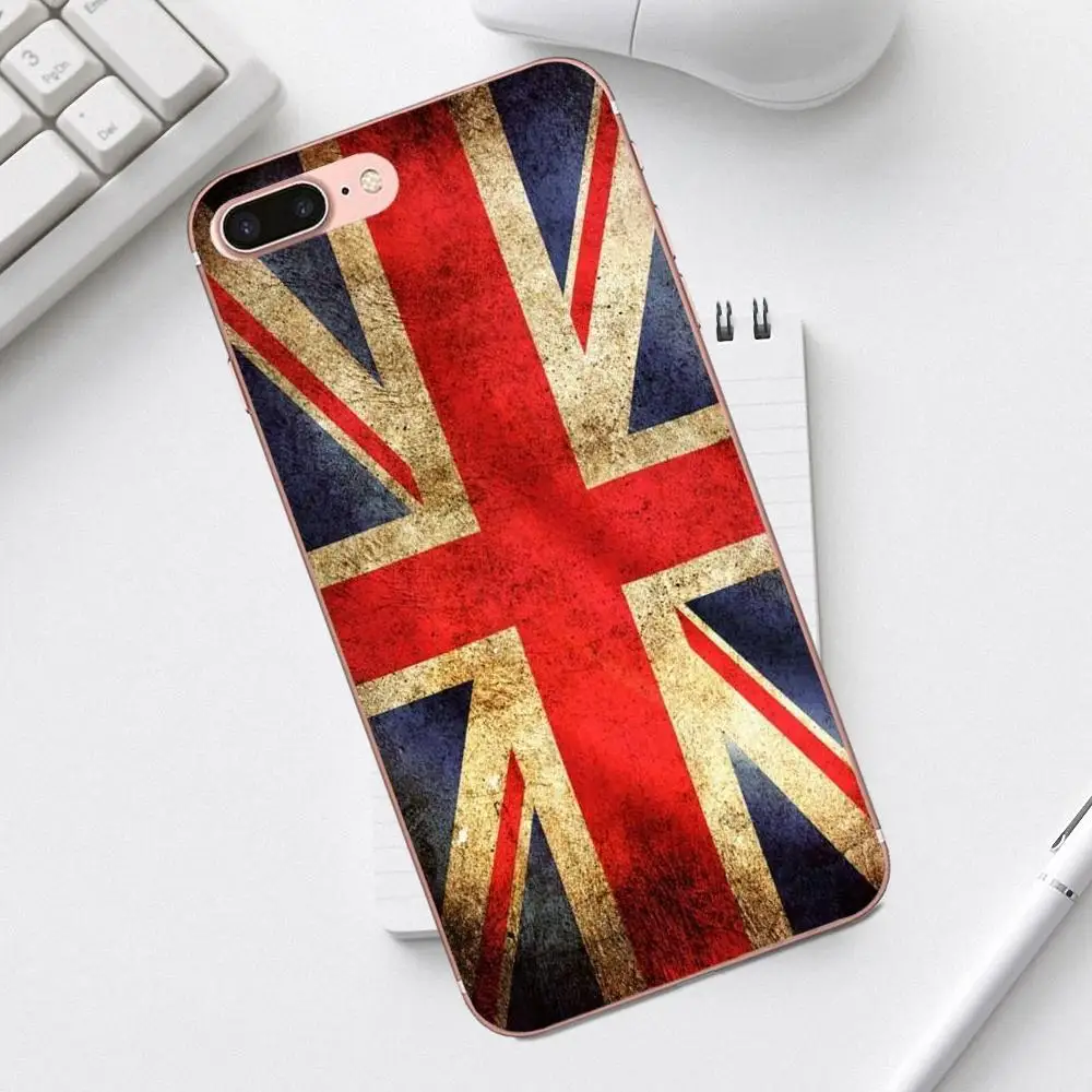 Qdowpz для iPhone X XS Max XR 4 4S 5 5C SE 6 6S 7 8 Plus Galaxy A3 A5 J1 J3 J5 J7 2017 мягкий хит продаж британский