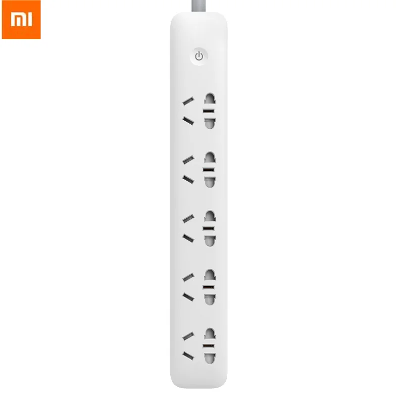 Оригинальный умный блок питания Xiaomi Qingmi с 5 портами штепсельная вилка сенсорный